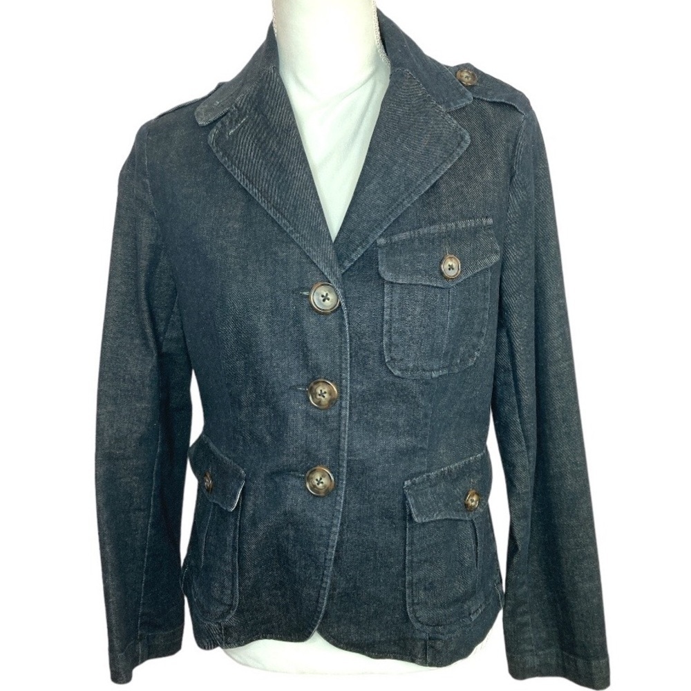 Talbots Jean Jacket